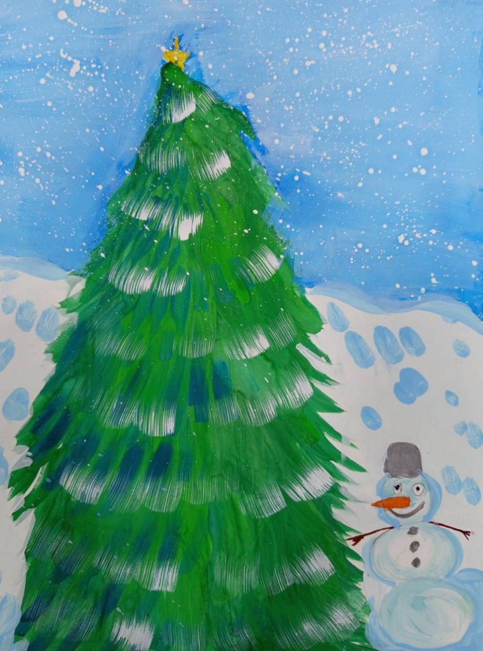 Пушистая красавица