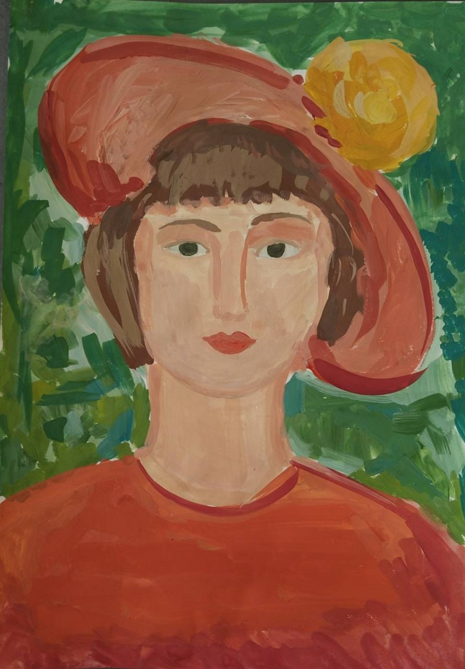 "Девушка в шляпе"