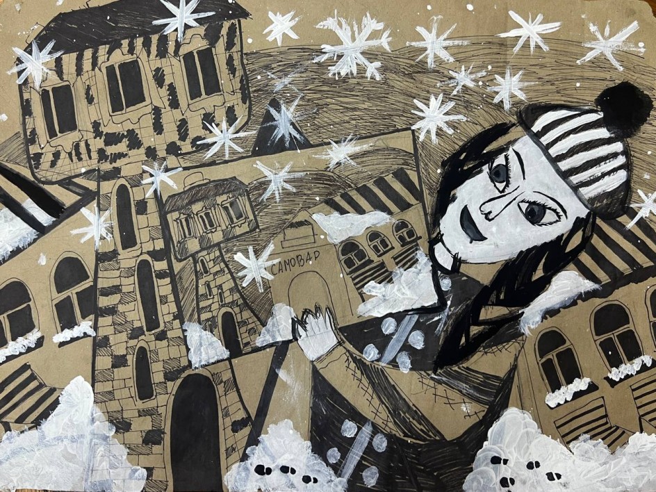 Пленэр зимой