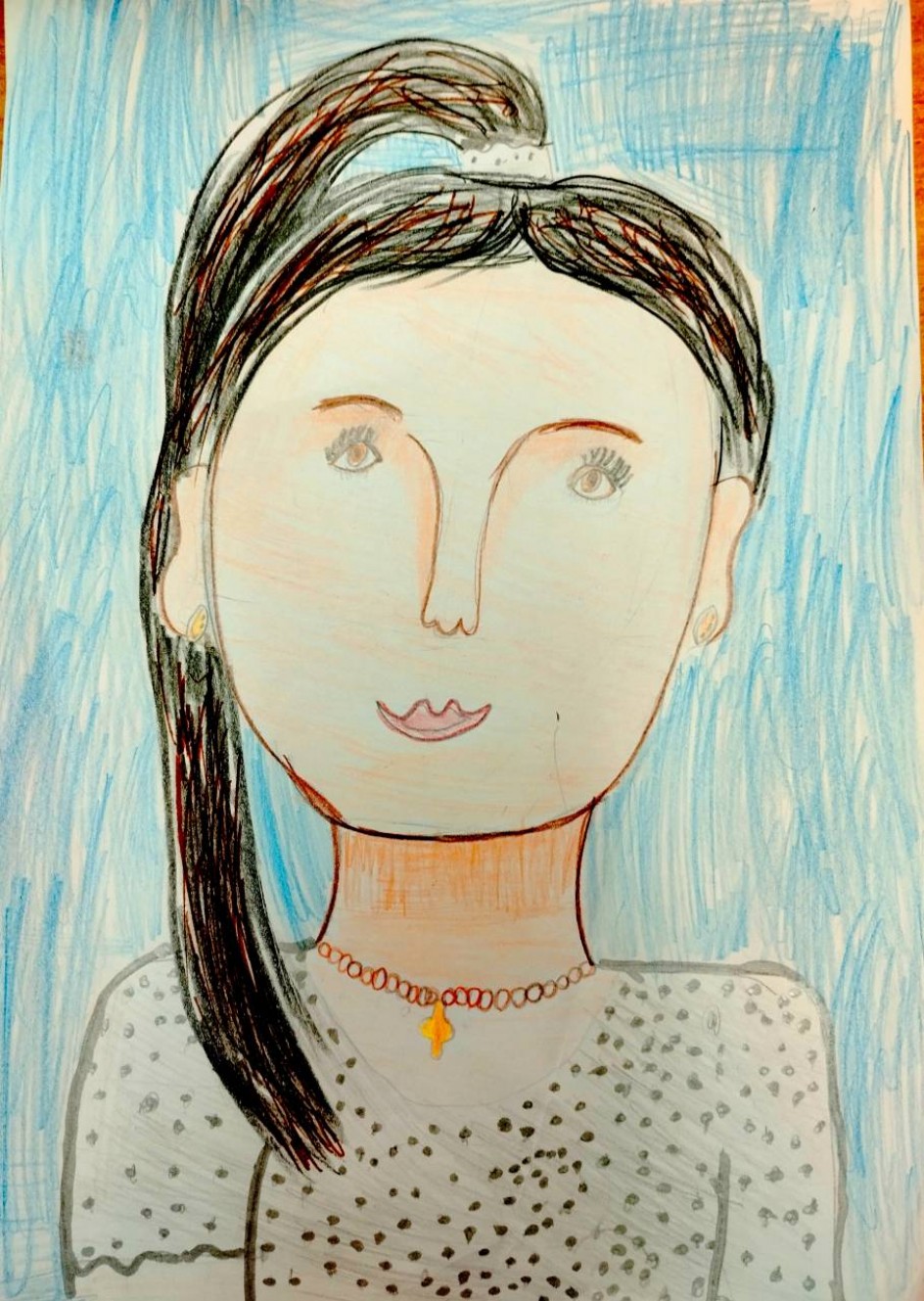 Моя любимая мама