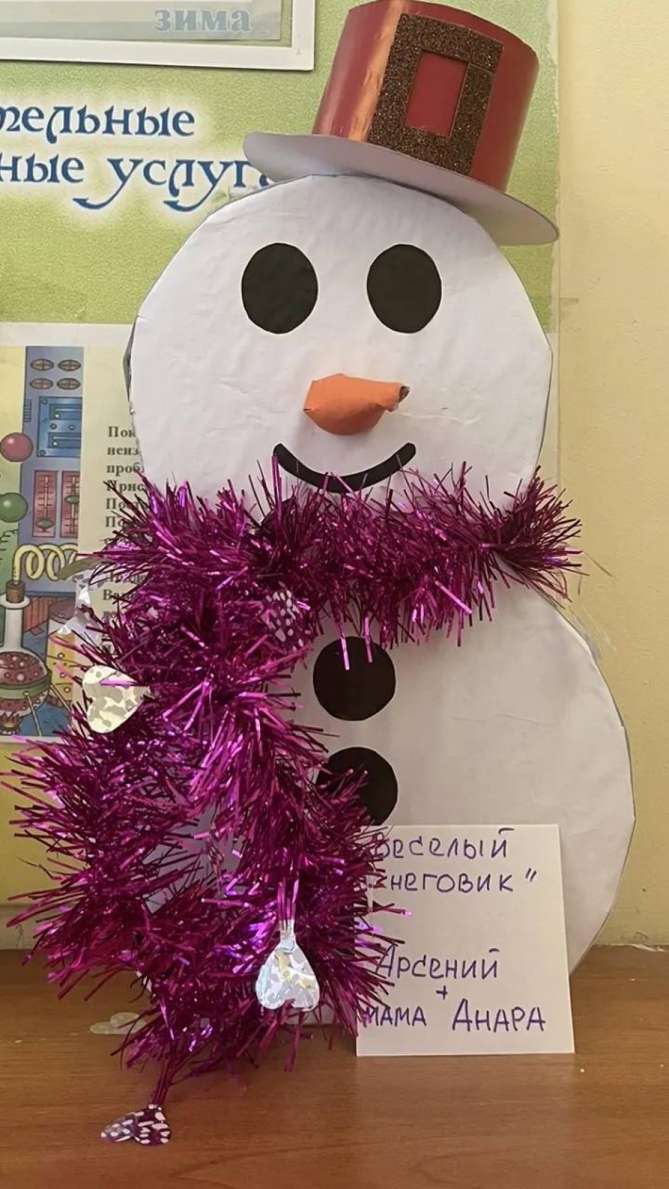 "Веселый снеговик"