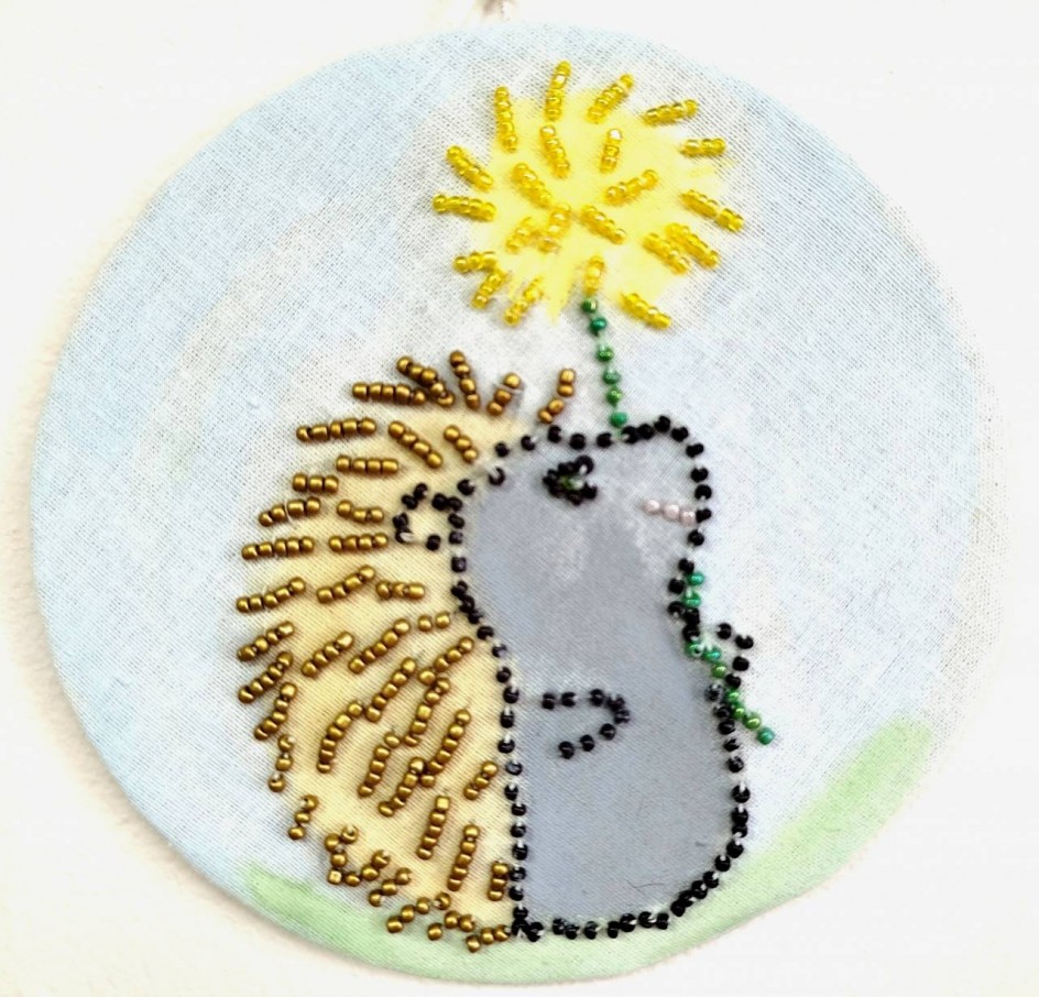 "Ёжик и одуванчик"