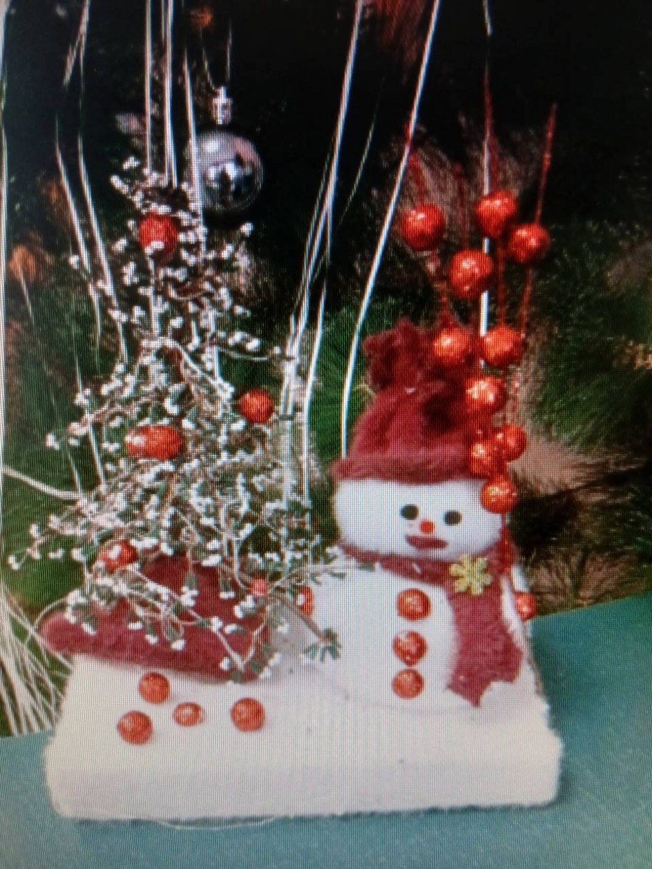 "Новогодний снеговик"