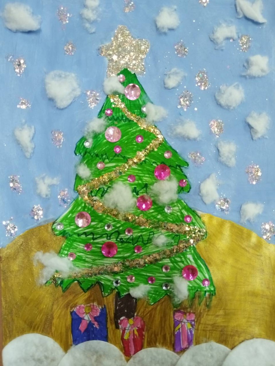 Елка для Дедушки Мороза