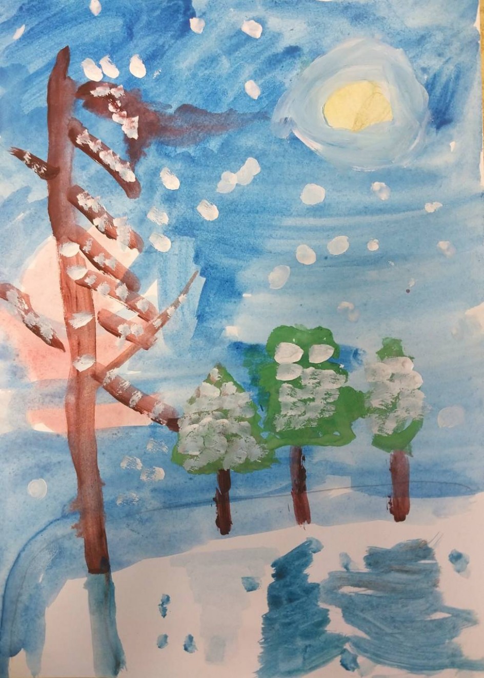 Вечер в лесу