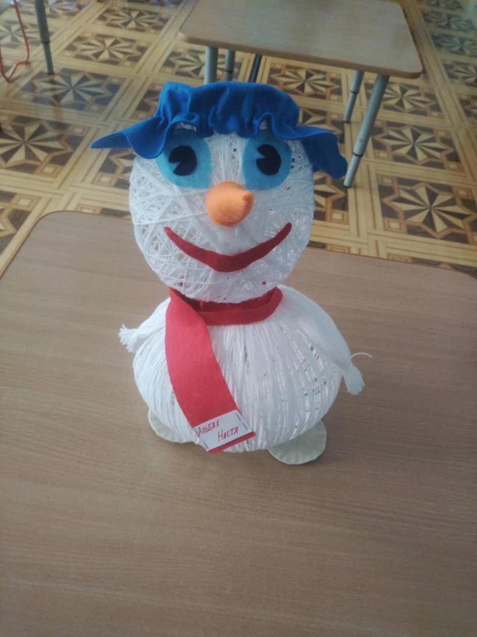 "Мой весёлый снеговик"