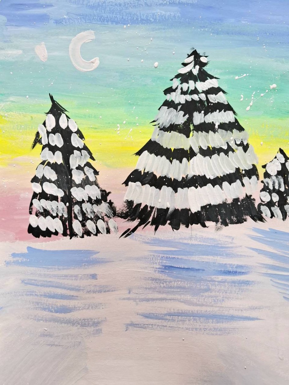 "Зимний лес"