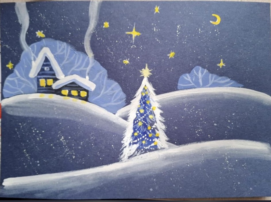 Снежная ночь