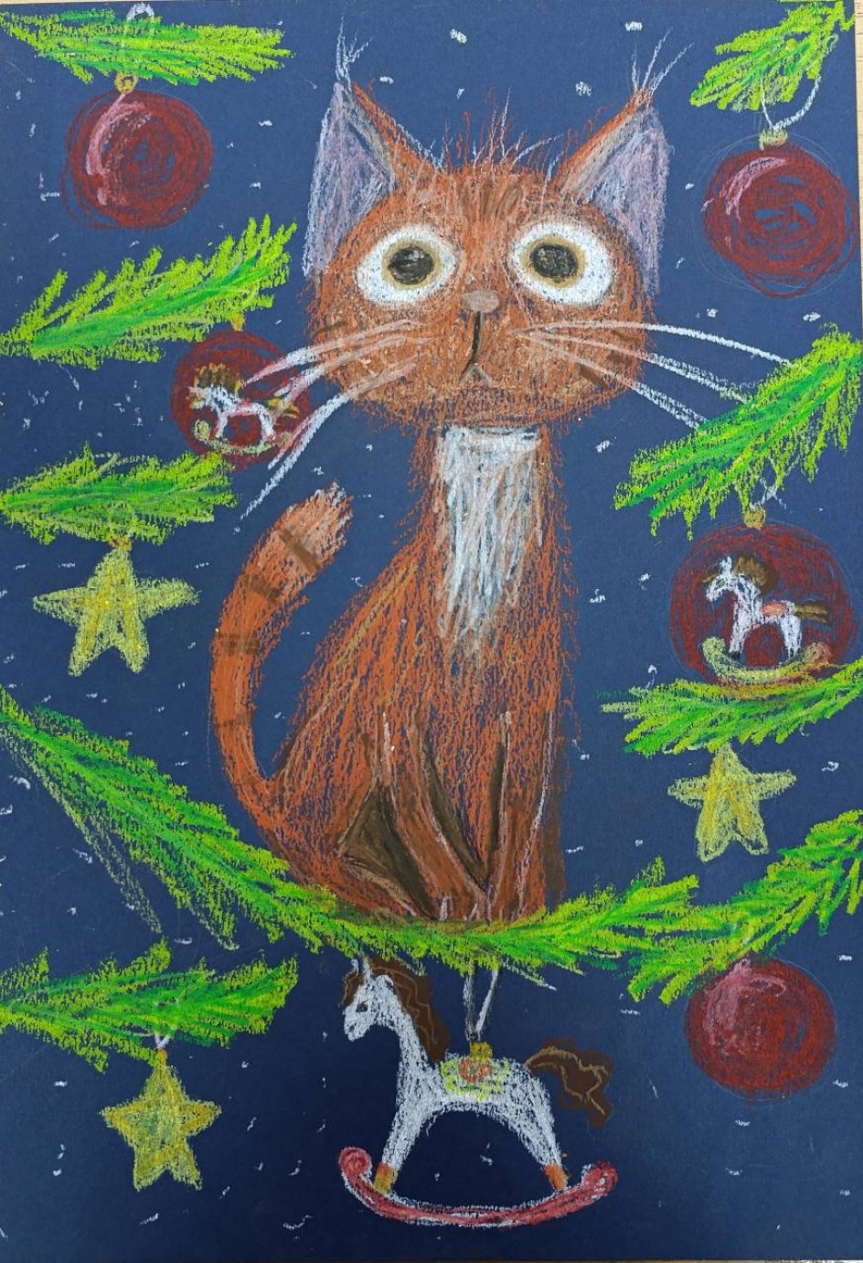 Праздничный котенок