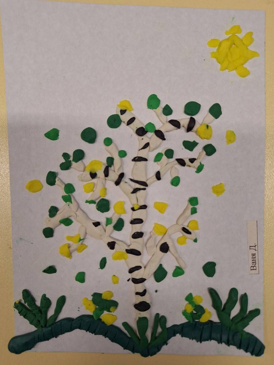 Символ России - белая береза