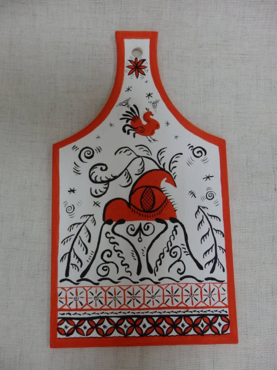 Мезенская роспись