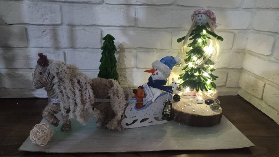 "Снеговик-почтовик"