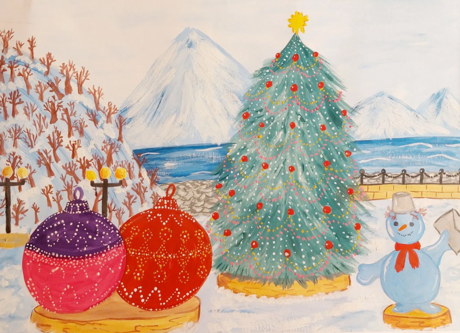 Новогодняя Камчатка