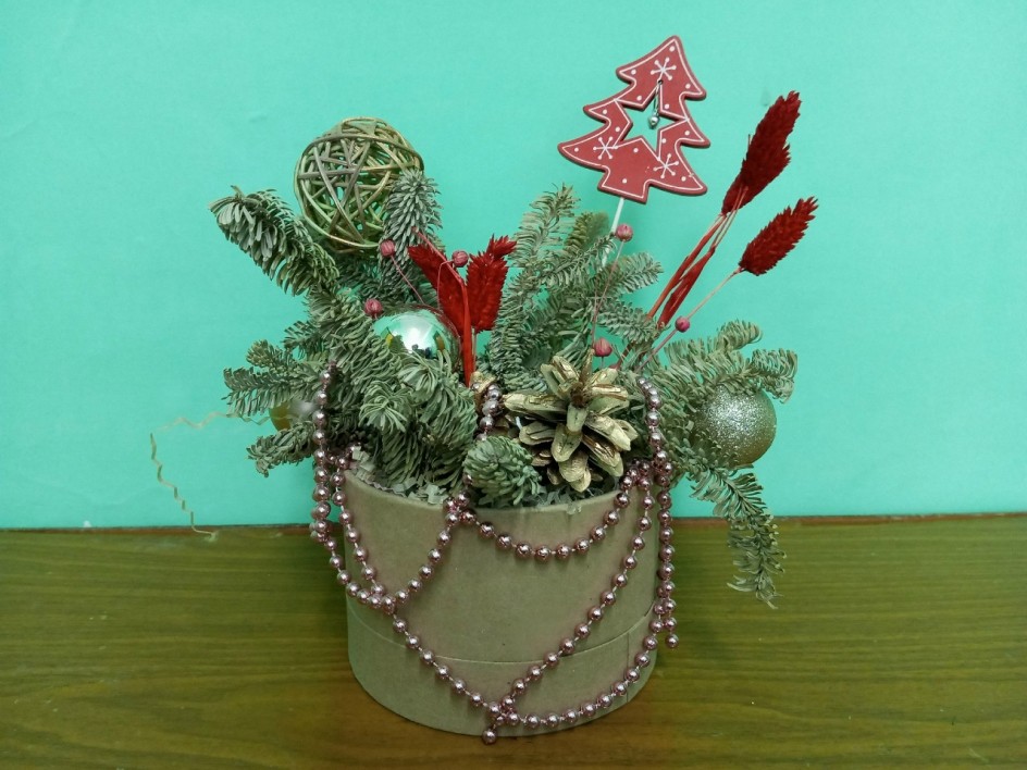 Новогодняя композиция " Настроение"