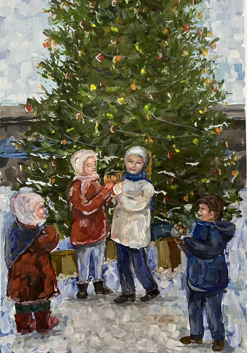 «Праздник у елки»