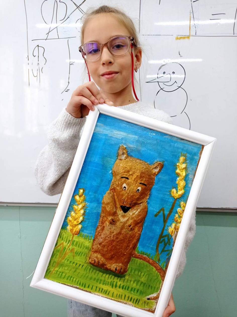 Панно "Суслик"