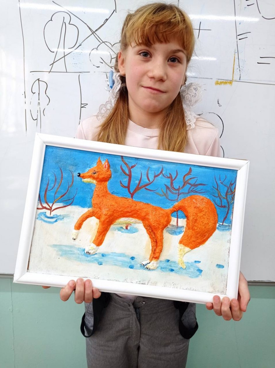 Панно "Лисичка"