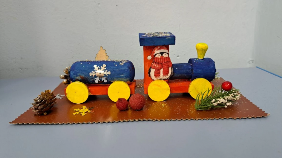 Новогодний паровоз