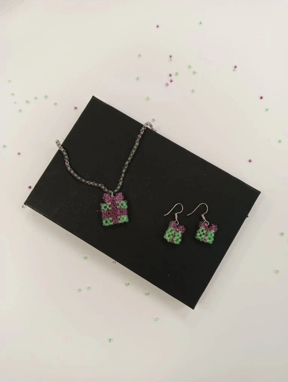 Новогодний бисерный комплект