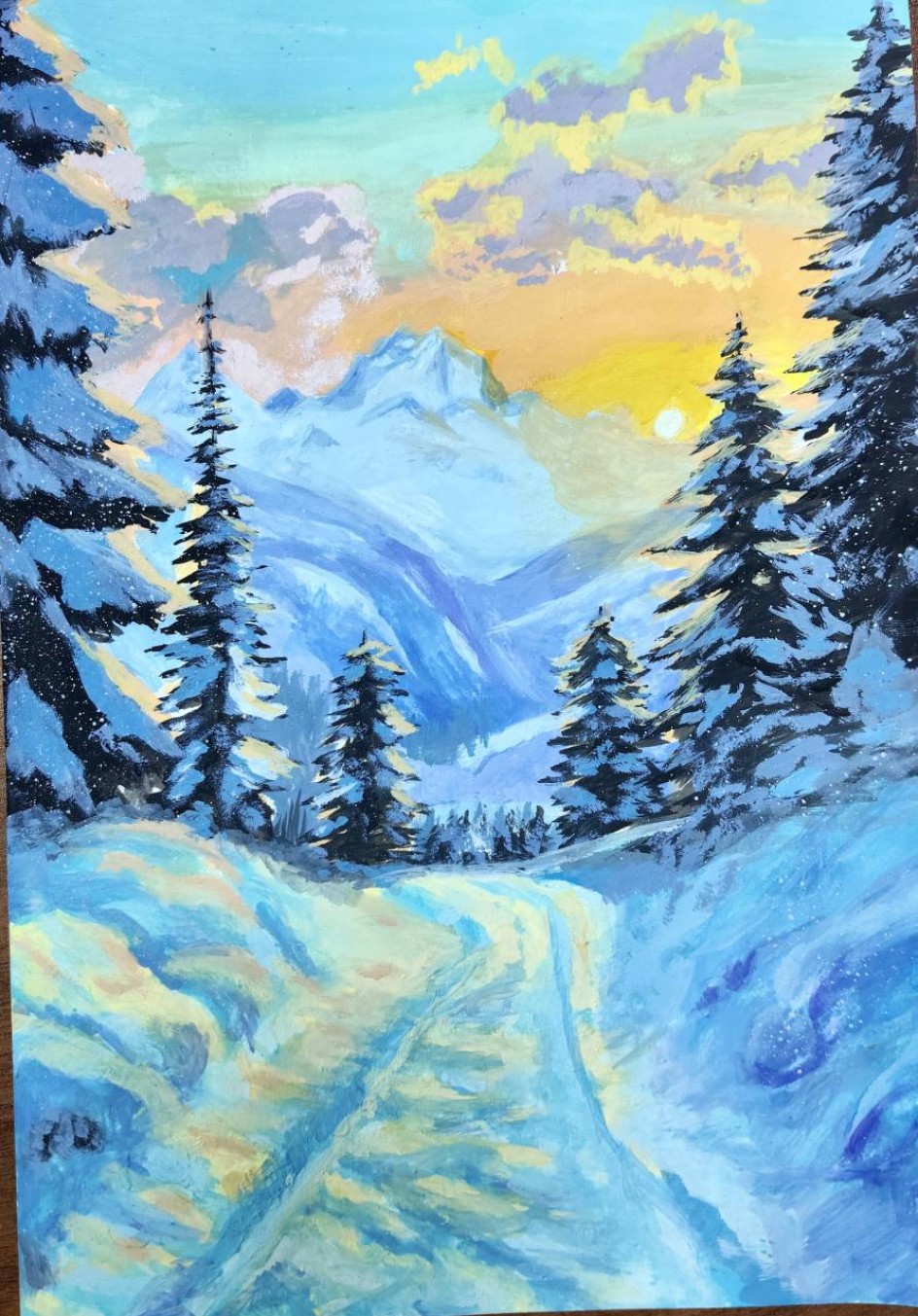 Дорога в тайге