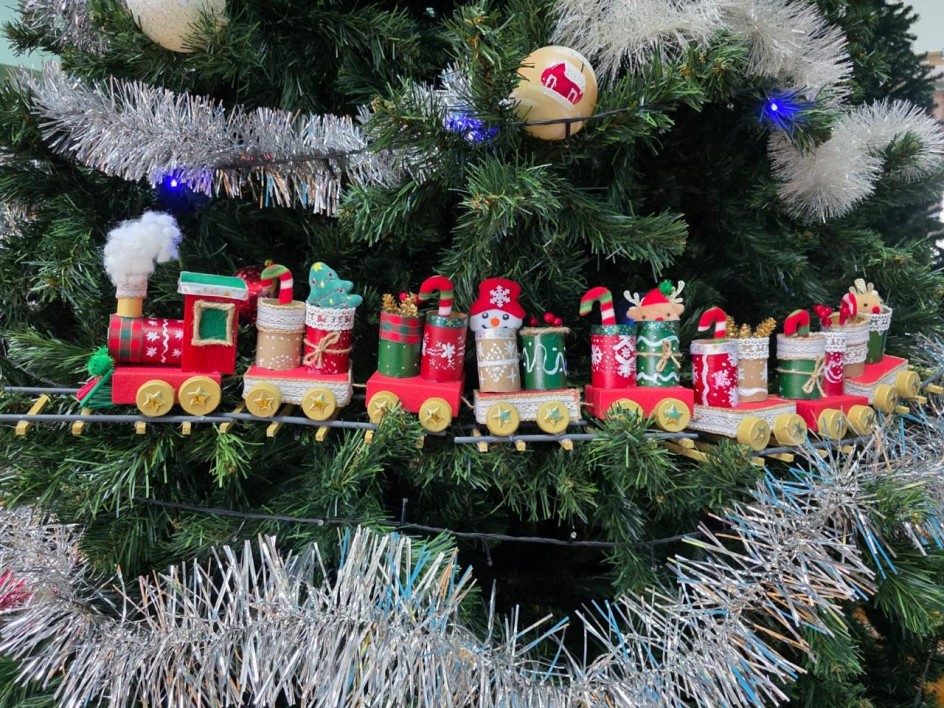 Паровозик Деда Мороза