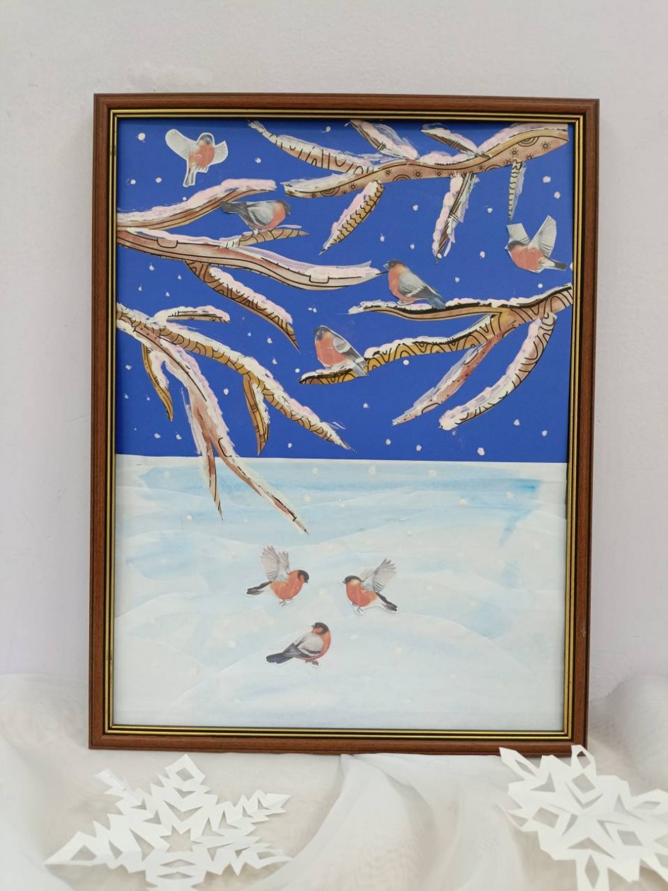 Снегири прилетели