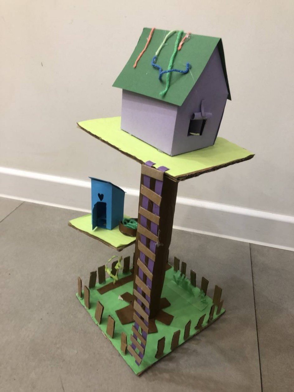 Домик на дереве. Веселая дача.