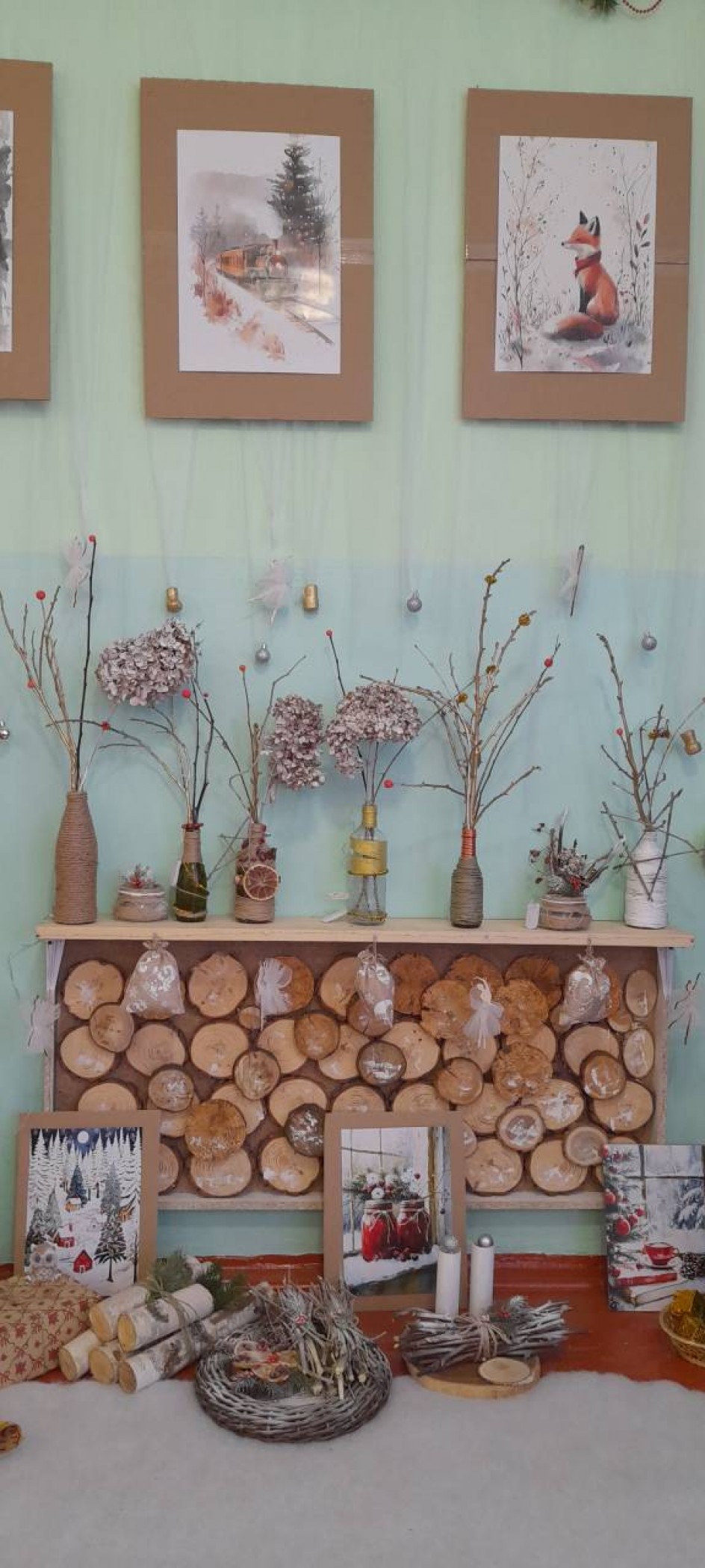 Новогодняя инсталляция "Гостиная галерея Символов Русского Нового года"