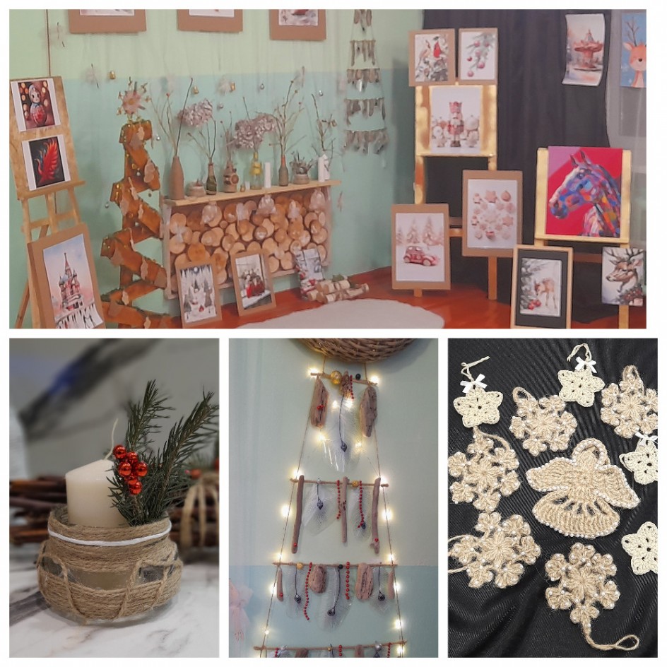 Инсталляция "Гостиная галереи Символов Русского Нового года"