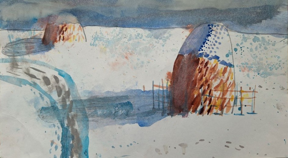 Снежное поле