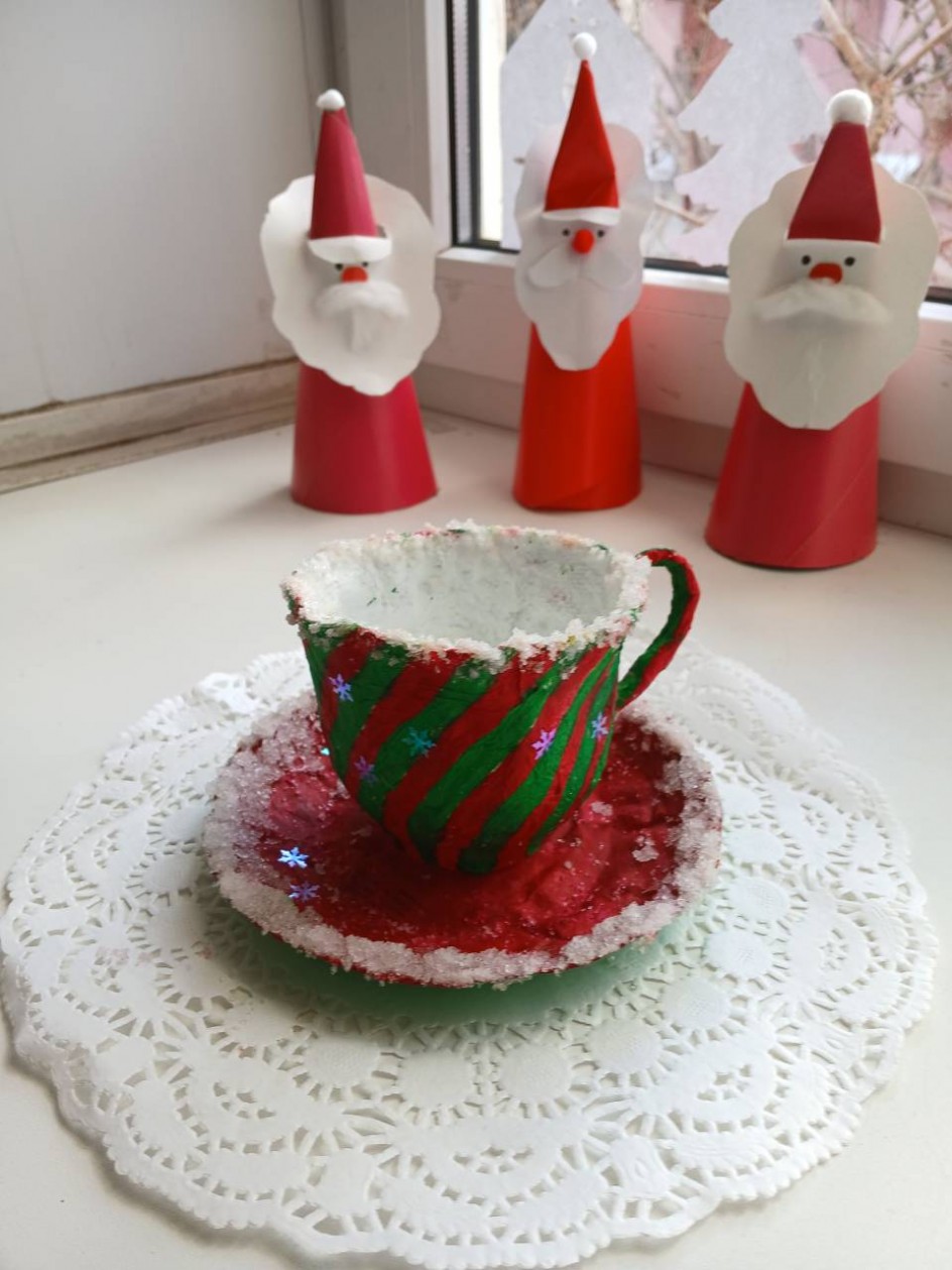 "Подарок Деду Морозу для чаепития"