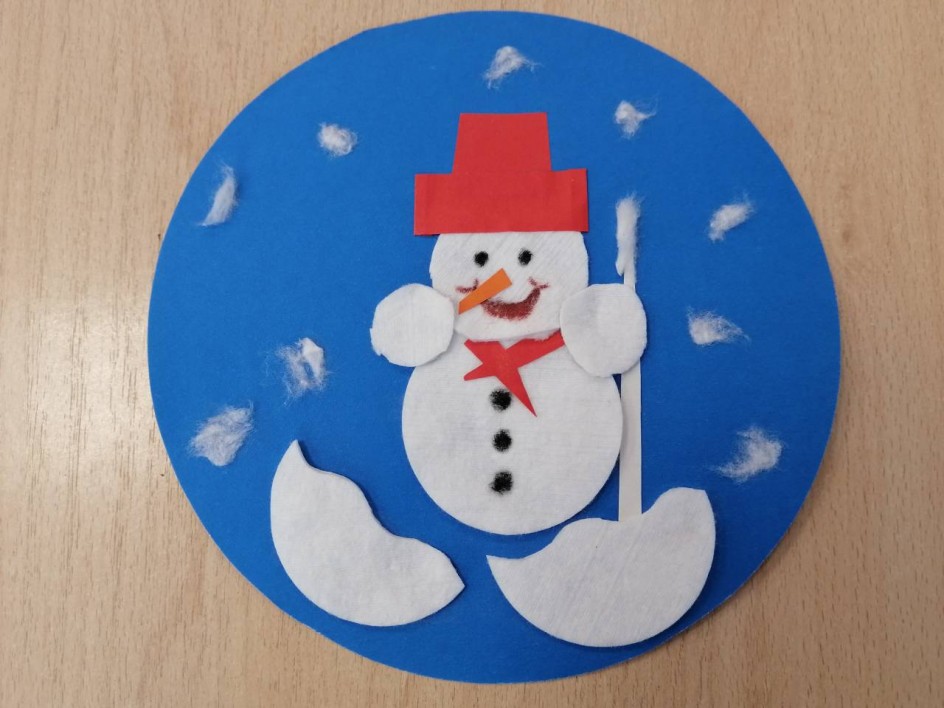 Милый снеговик