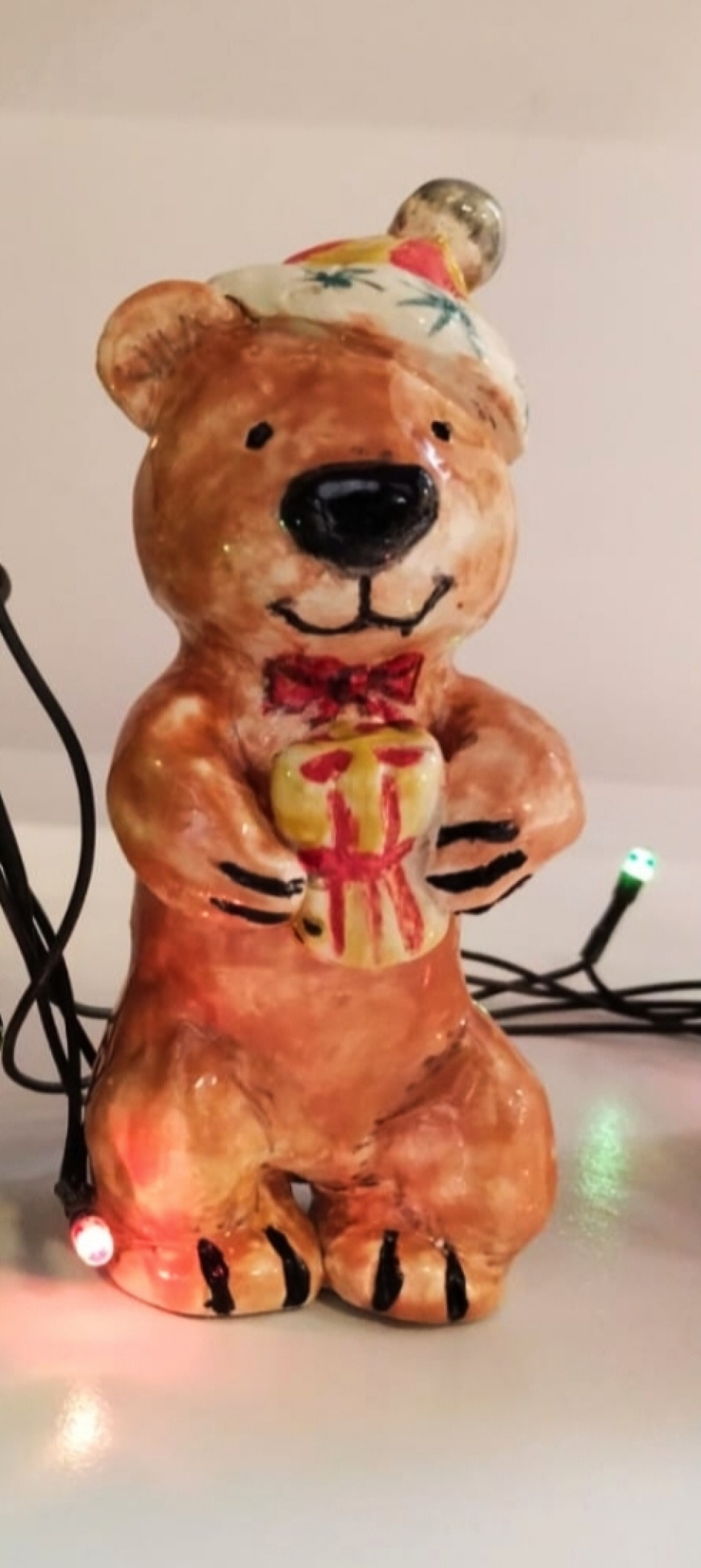 Новогодний Мишка с подарочком