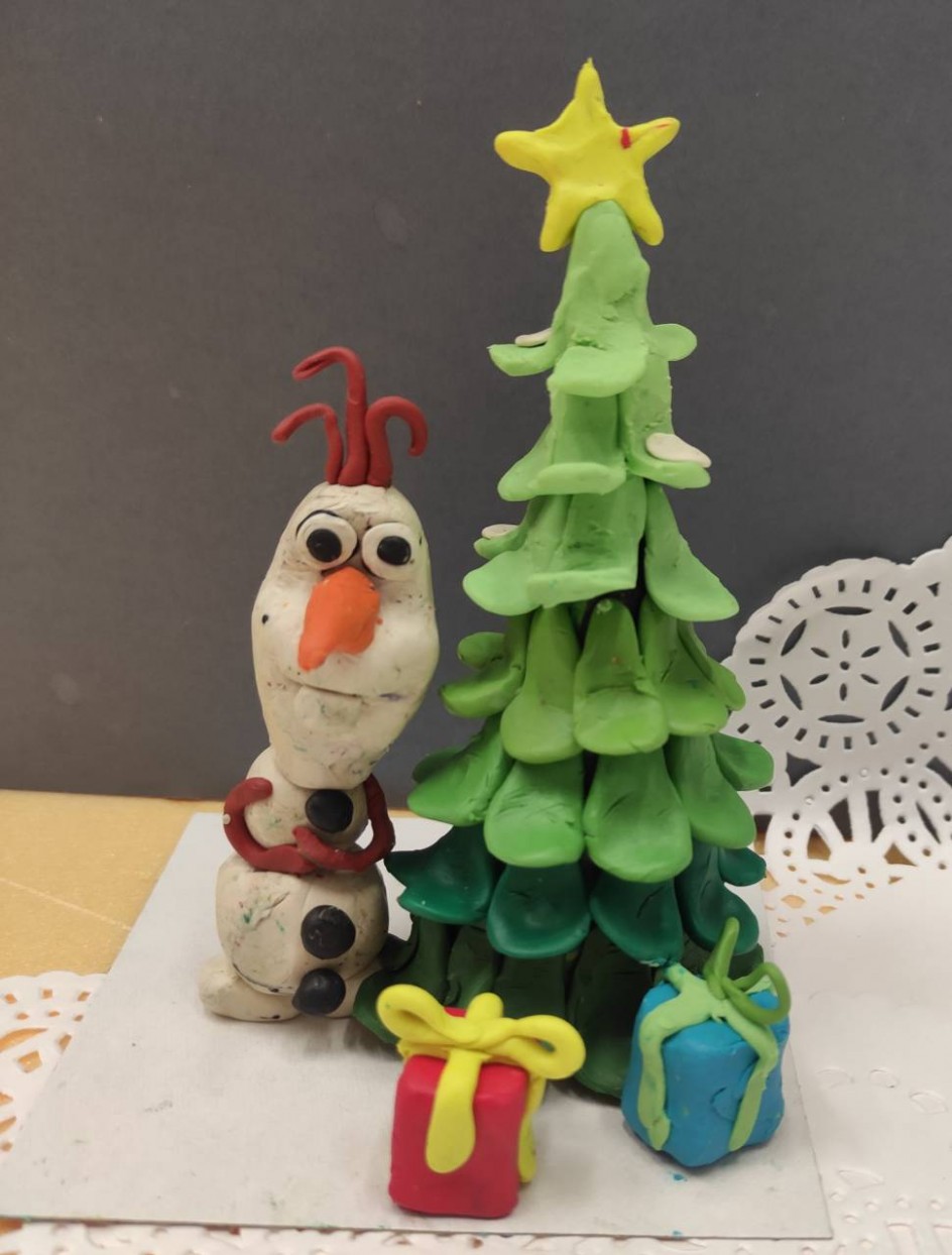 Снеговик Олаф