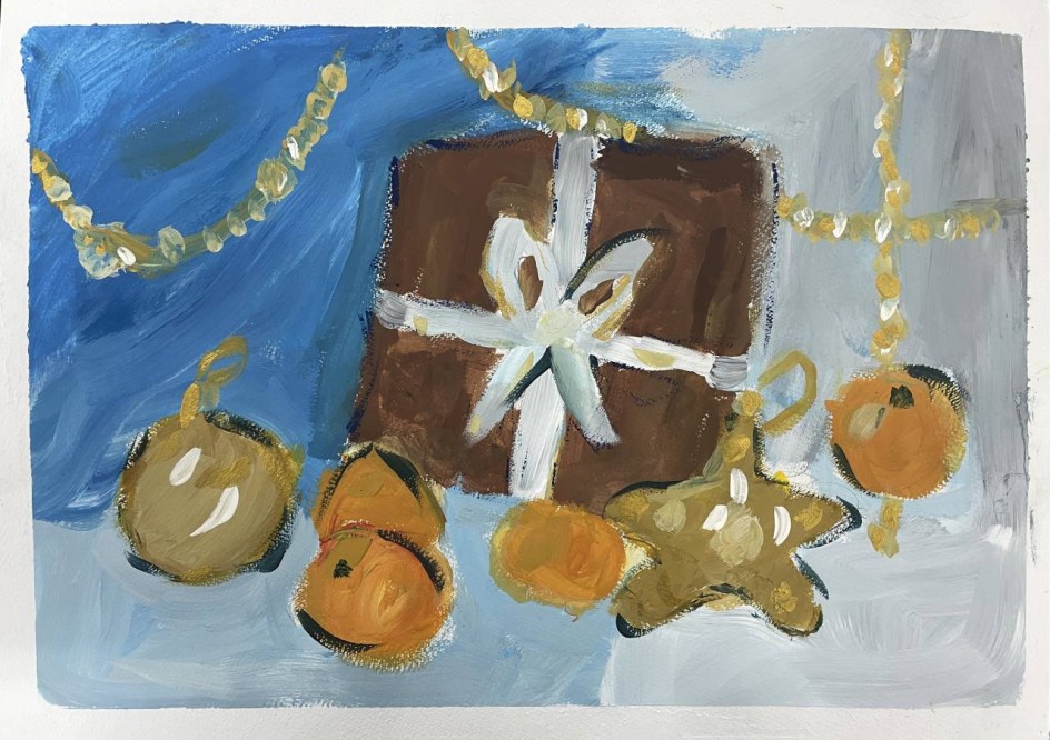 Новогодний натюрморт