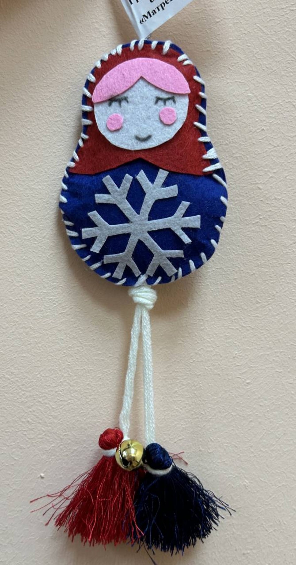 Матрешка Снегурочка