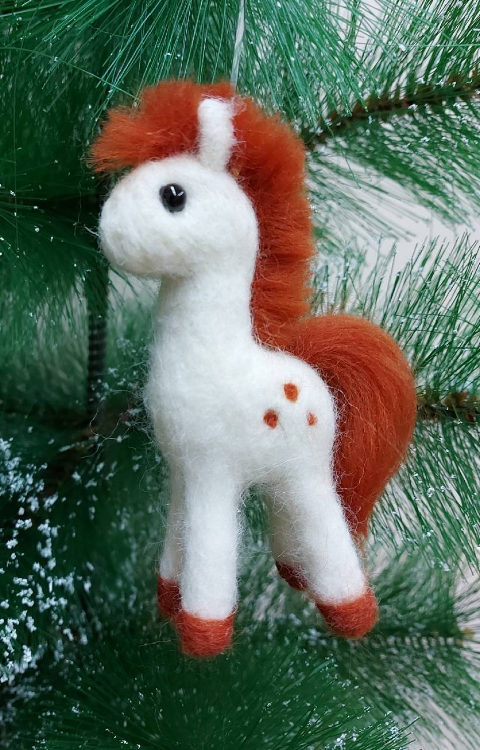 Ёлочная игрушка "Лошадка"