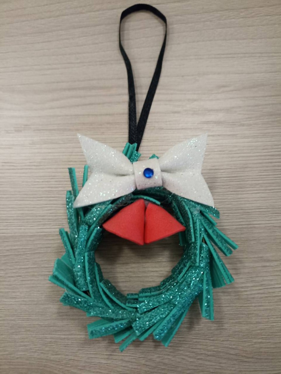 Новогодний веночек