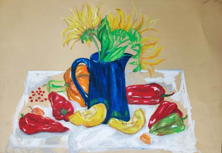 Натюрморт из овощей