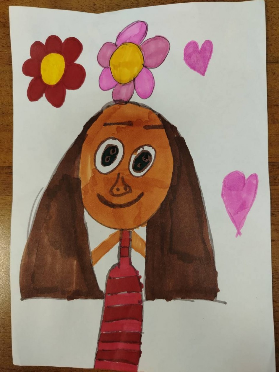 Портрет любимой мамы