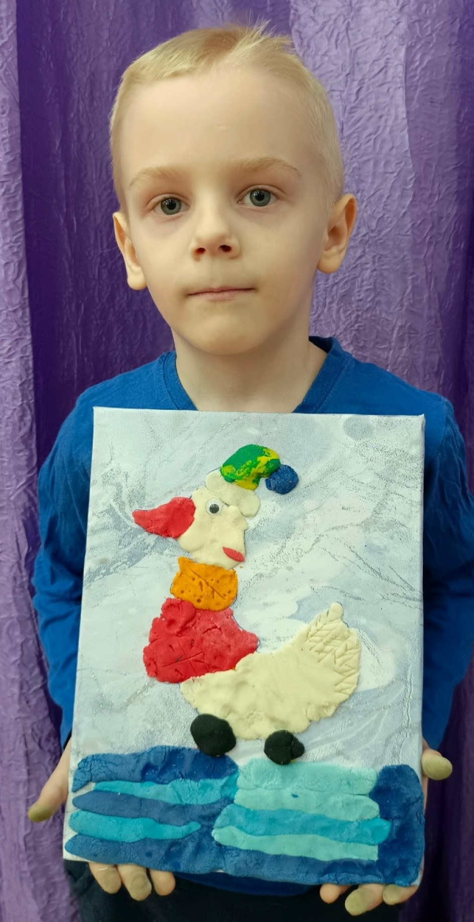 Гусь на прогулке