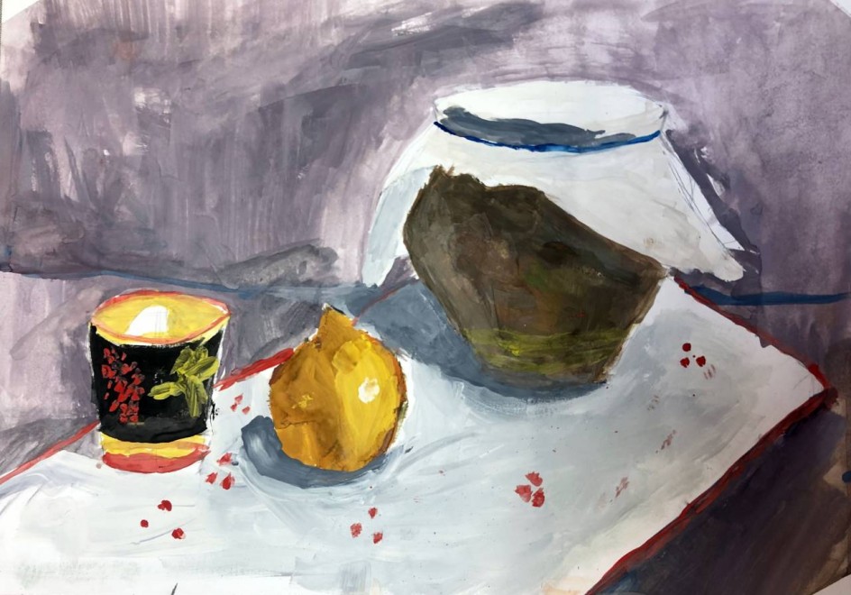 Натюрморт с солонкой