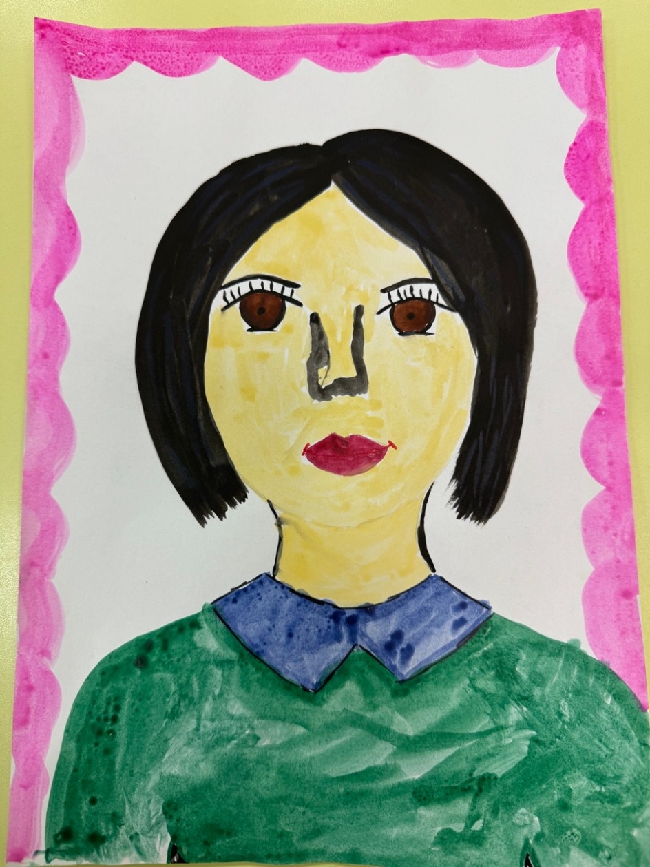 Портрет моей любимой мамы