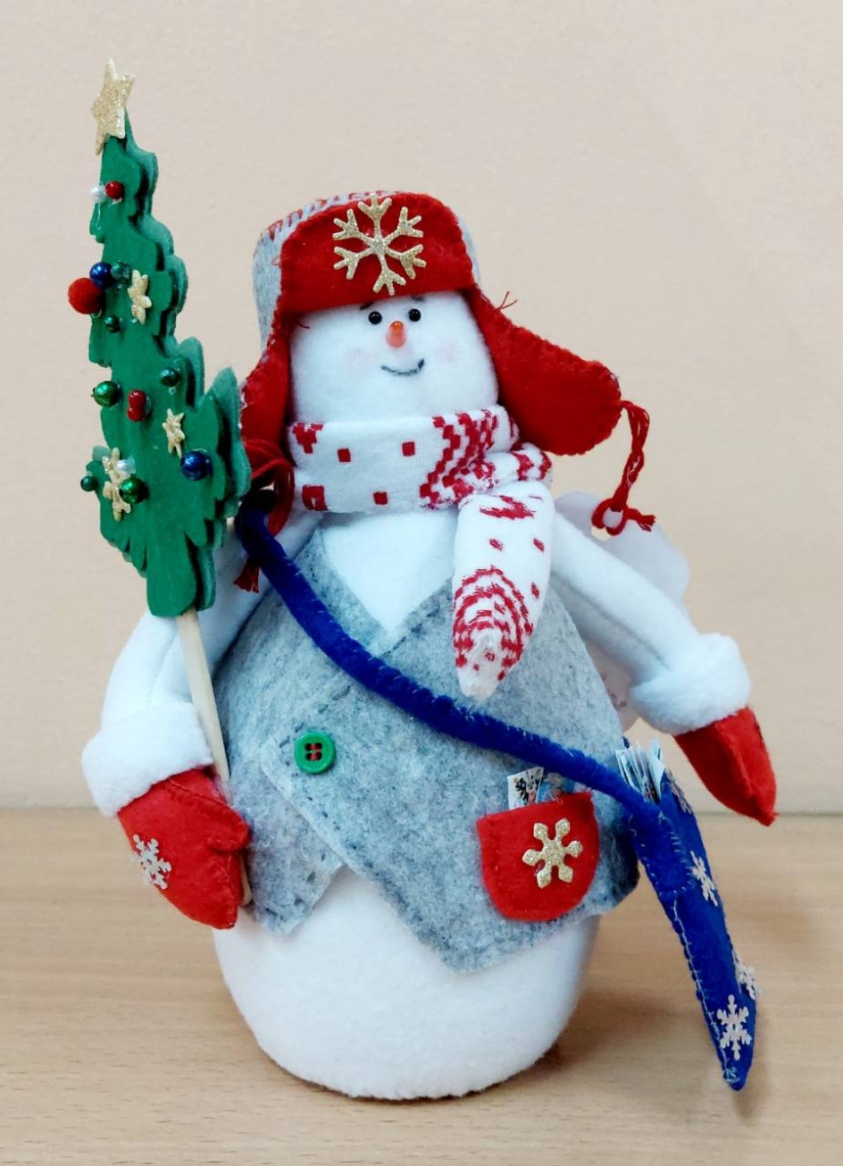 "Снеговик-почтовик"