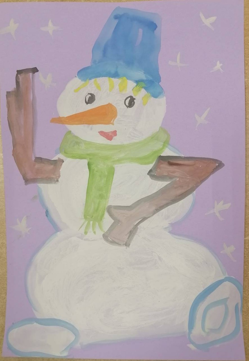 "Мой друг снеговик"