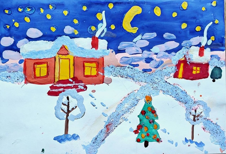 Новогодний вечер.