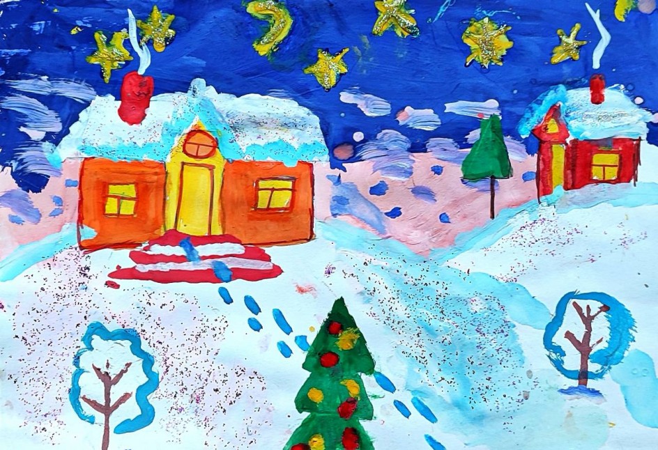 Новогодний вечер.