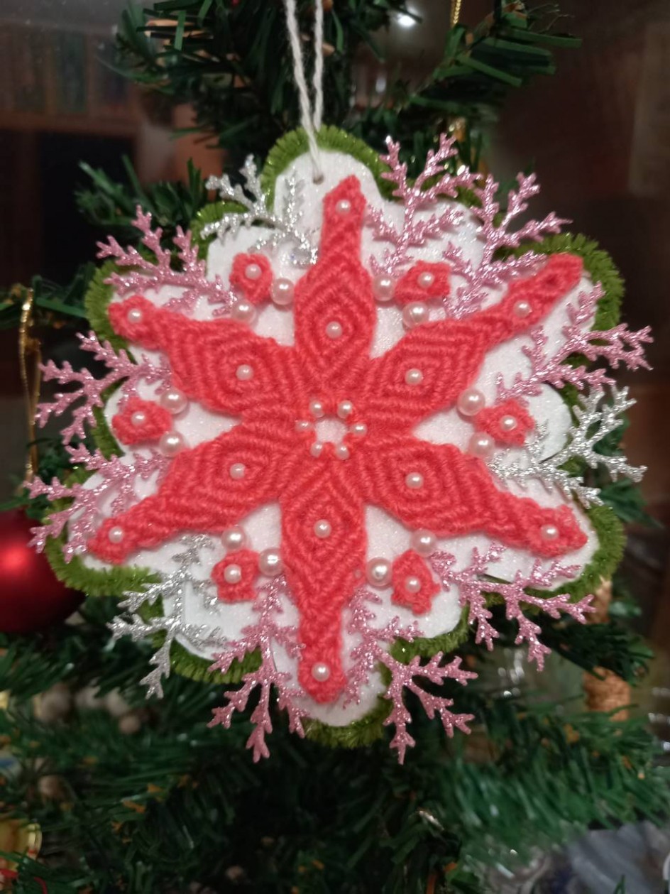 "Новогодняя снежинка"