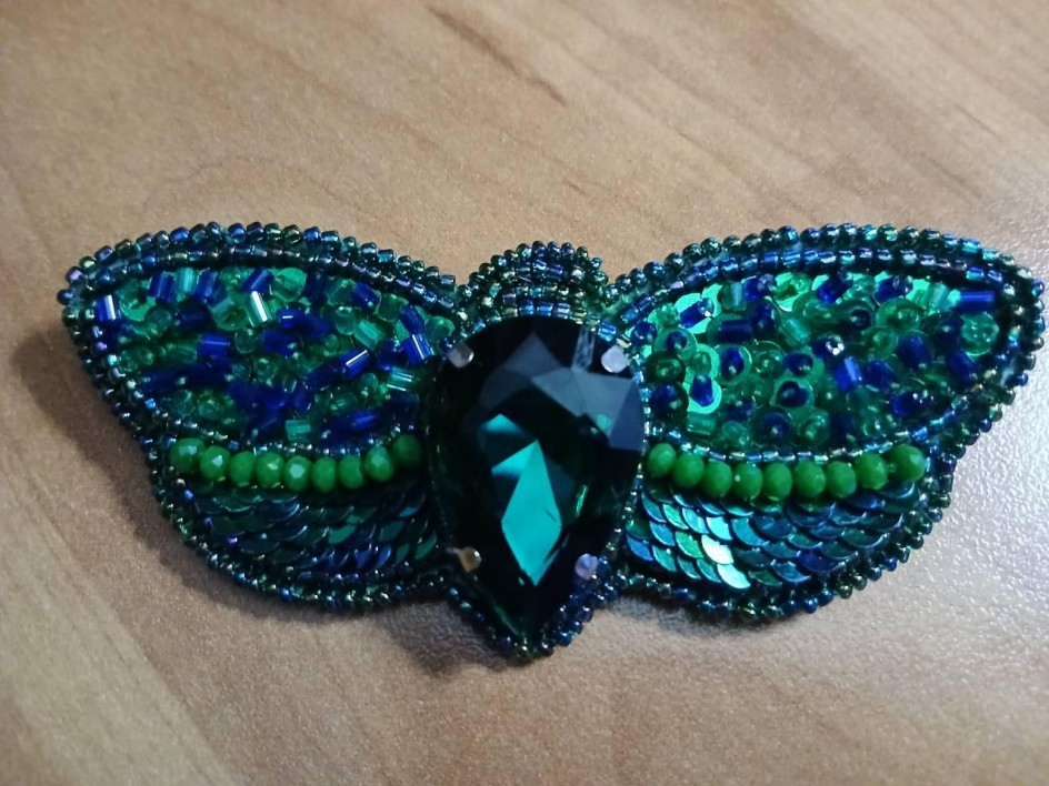 Брошь "Стрекоза"