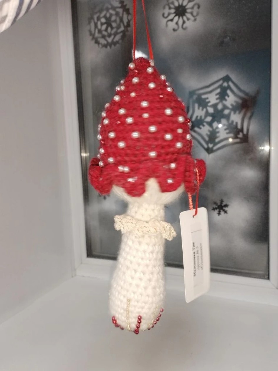 Новогодний мухомор